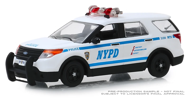 Зеленый свет 1:43 2013 Ford Poliz Interceptor Универсальный сплав автомобиль игрушки для детей модель оригинальная коробка