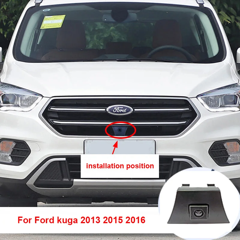 Для Ford Kuga 2013 вид спереди Камера фирмы Установка Под Автомобильные брелки с