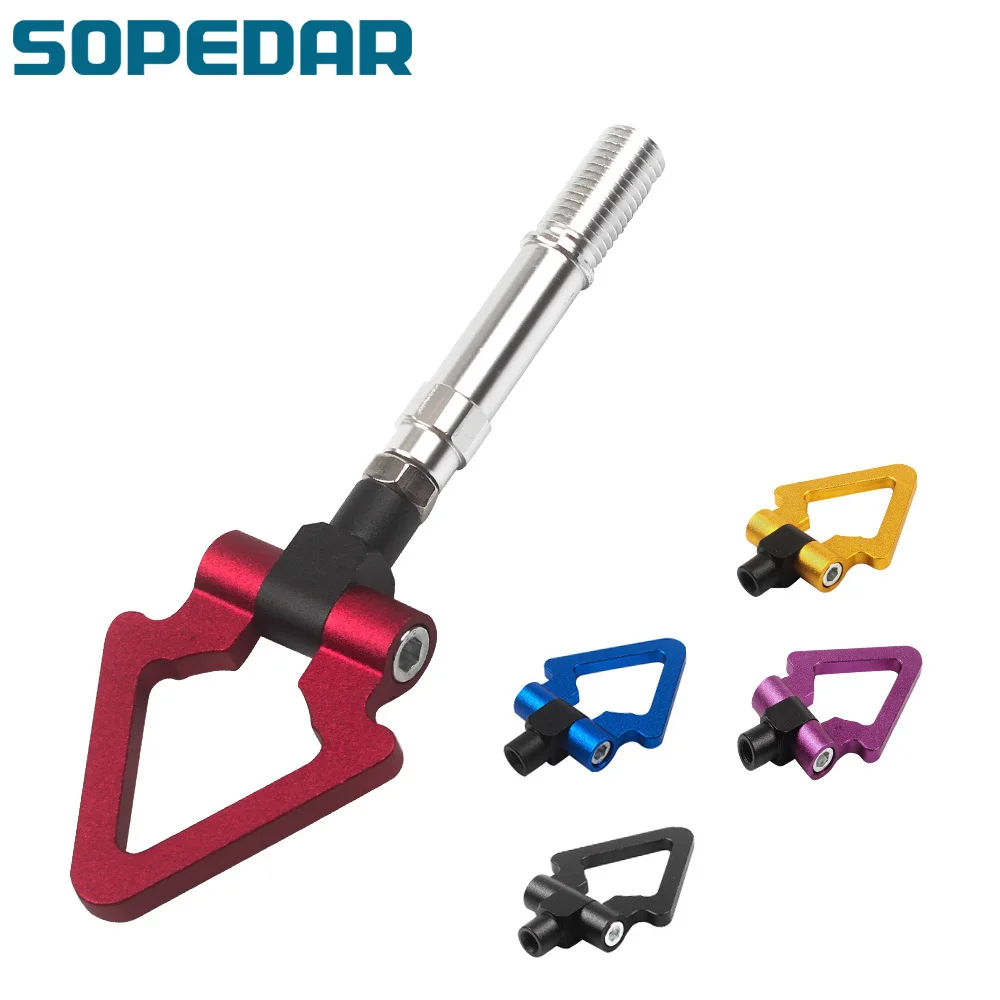 

SOPEDAR Aluminum Triangle Tow Hook For Mazda Axela Towing Hook For Winch Manual Hitch Many Colors Are Available