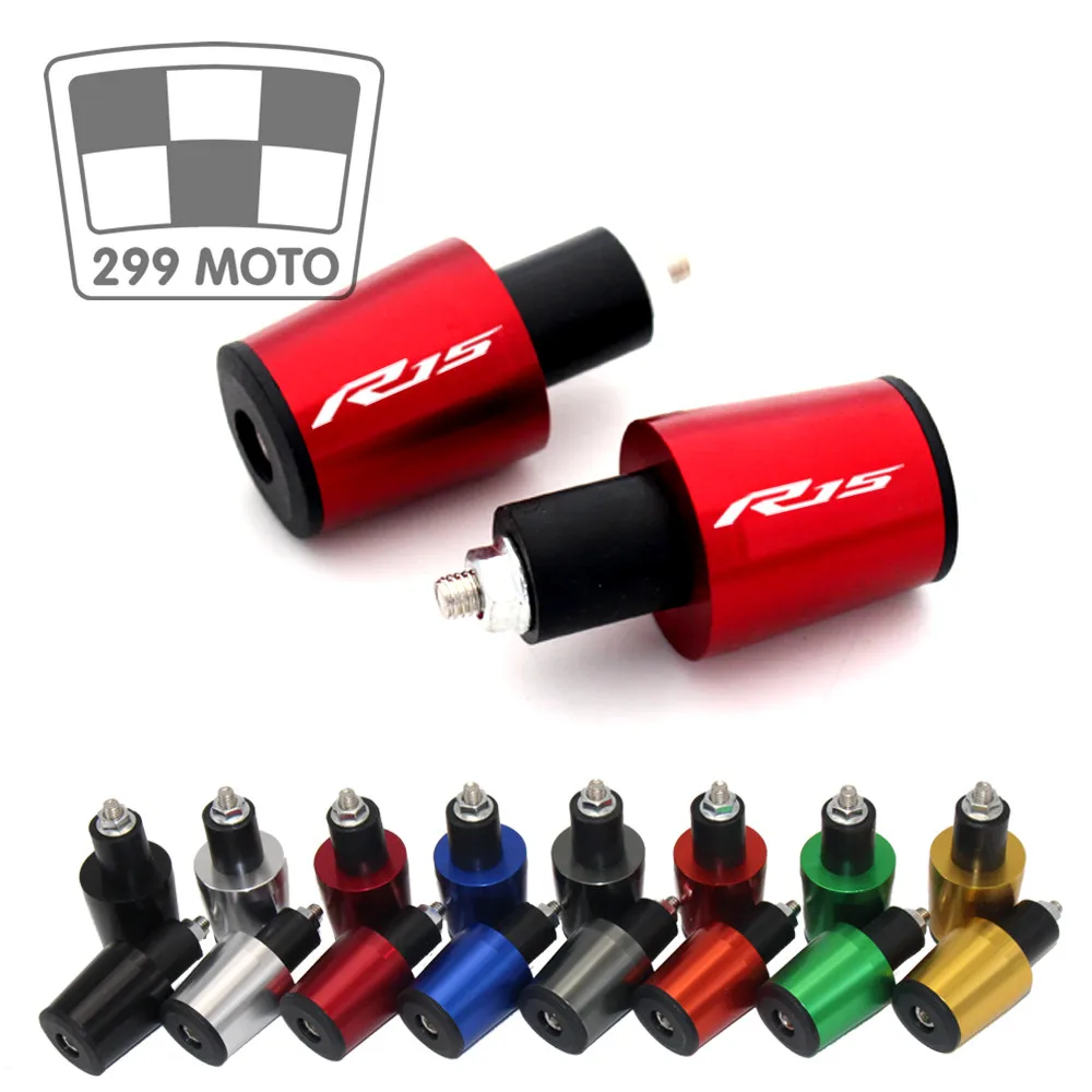 

CNC 22MM handlebar handle end bar cover forYAMAHA R15 Indian version 2011-2014