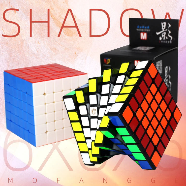 Mofangge Shadow M Магнитный куб 6x6x6 Cubo Magico 6x6x6 ShadowM speed Профессиональный пазл обычный и магнитный 6x6 волшебный куб