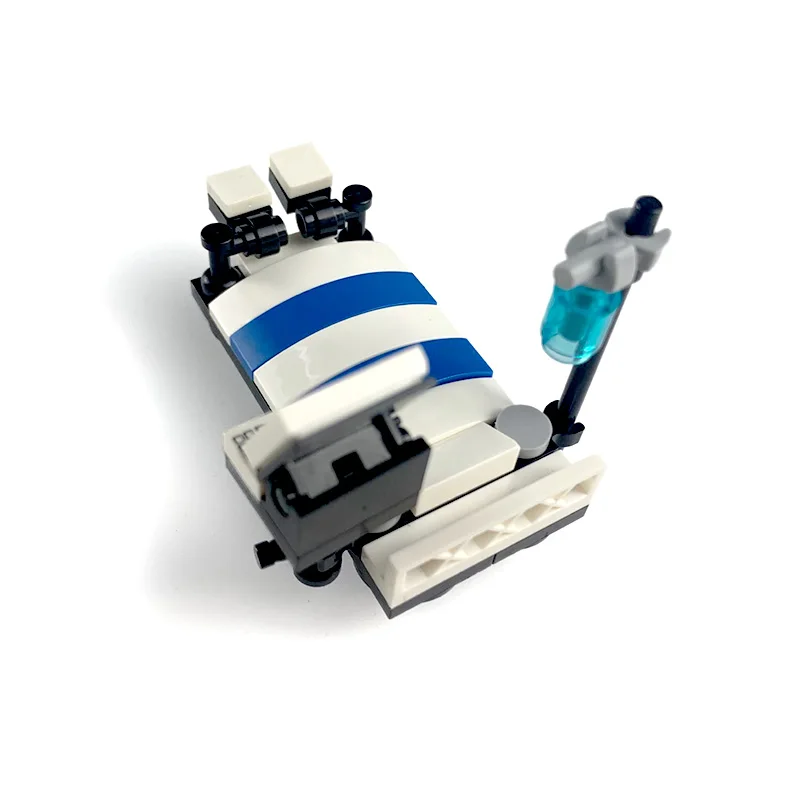 Игрушка Город улица вид кровать блок MOC аксессуары кирпичи операционная