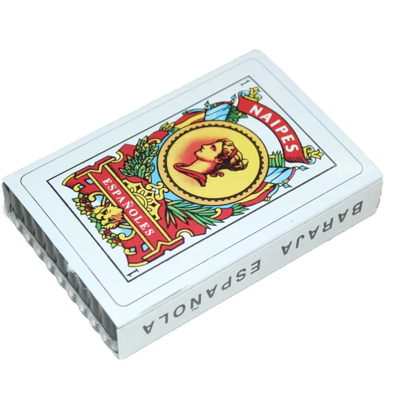 Испанские пластиковые игральные карты 1 Набор/50 шт водостойкие карты прочные игральные карты креативный подарок новые пластиковые покерные карты игры