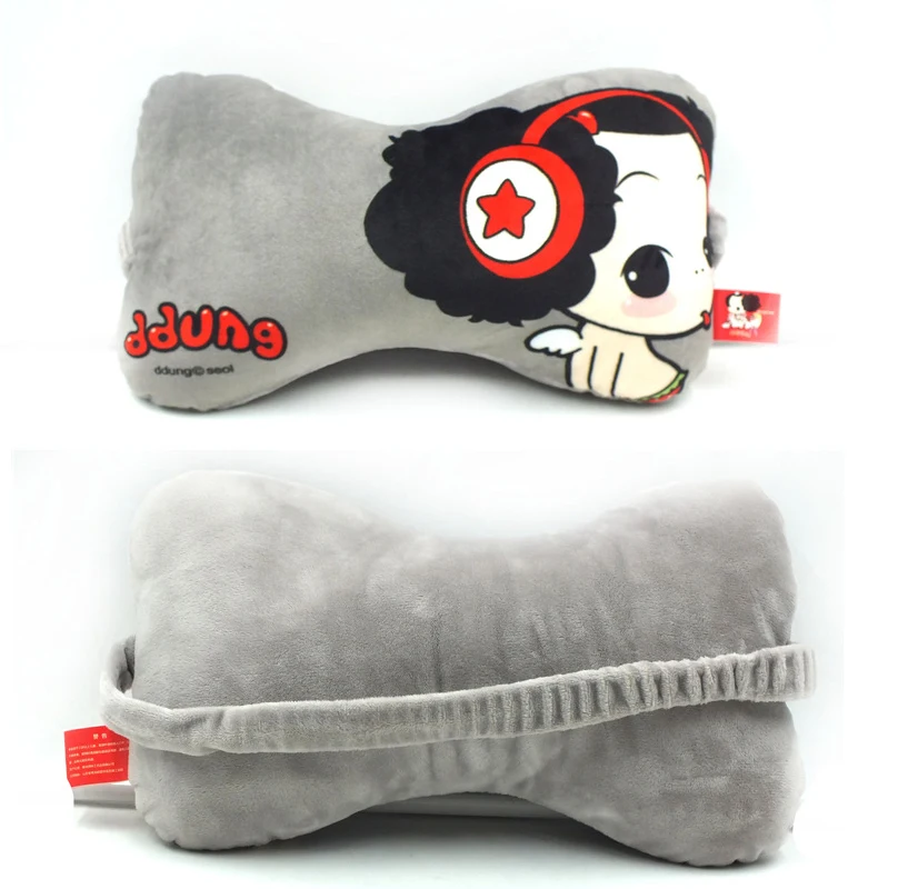 

Car Headrest Linen Slow Rebound Cotton Auto Neck Pillow Comfortable Universal Headrest Fit For Most Cars Fills Fiber Car styling