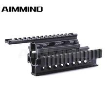 Универсальный Тактический четырехъядерный рельсовый кронштейн Тактический четырехъядерный рельс поручень для AK47 74 AKs Охота стрельба