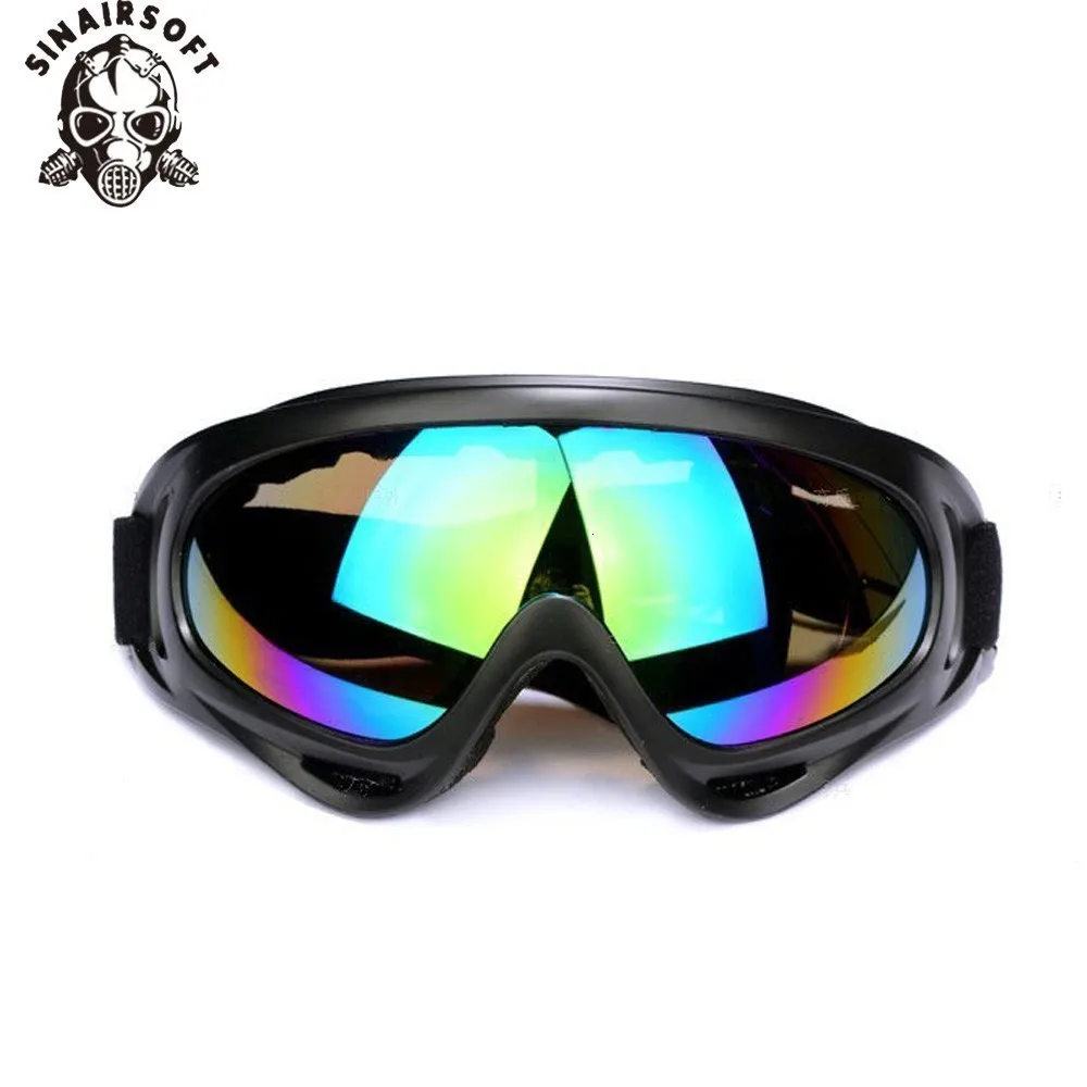 Тактические ветрозащитные солнцезащитные очки USMC Пейнтбол военная техника защита глаз для страйкбола X400 UV400 очки