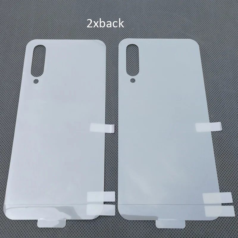Imak Гидрогелевая пленка для Xiao mi 9 mi 9 Lite Pro задняя Передняя Задняя Защитная Прозрачная Олеофобная пленка - Цвет: 2xback
