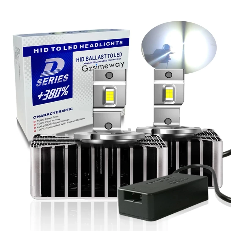 

2PCS Car Light D5S D3S LED Canbus D1S D2S D4S D8S D1R LED Auto Headlight Bulbs 6000K 32000LM Kit to Replace HID Conversion Lamps