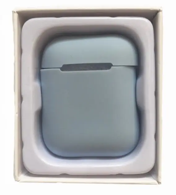 sky blue ТПУ силиконовый Bluetooth беспроводной чехол для наушников с посылка коробка защитный чехол кожа посылка для Apple Airpods - Цвет: sky blue