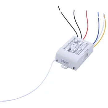 

220V 3 Channel Wireless Remote Control Switch Digital Remote Control Switch for Lamp & Light Electrical Supplies