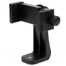 

Universal Tripod Mount Adapter Phone Clip Vertical Horizontal 360 Rotation Tripod Stand Smart Phone Holder For Video Shooting