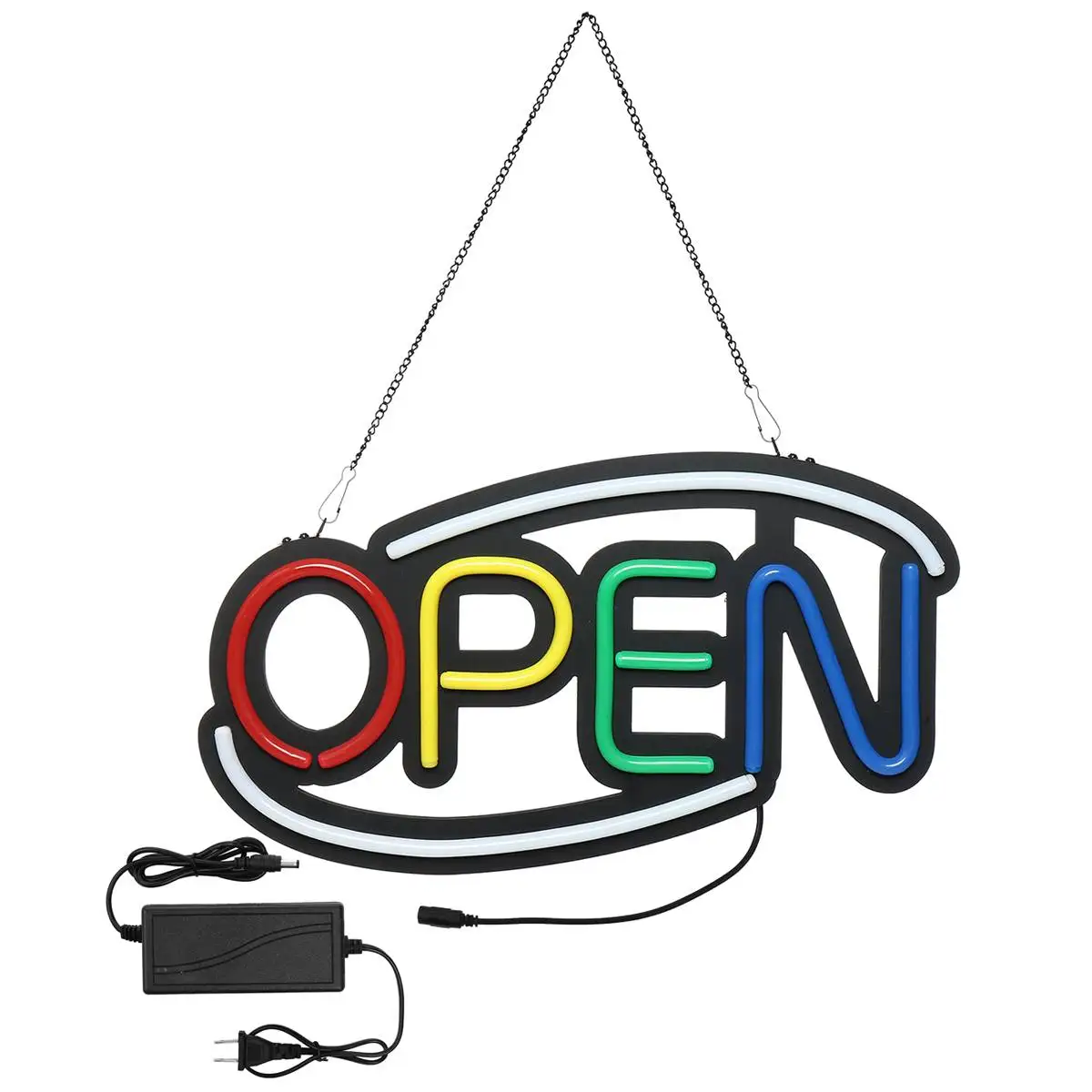 

OPEN Neon Sign LED Light Tube Handmade Visual Artwork Bar Club KTV Wall Decoration Commercial Lighting Colorful Neon Bulbs