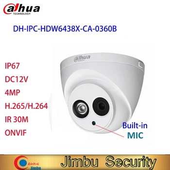 

Dahua 4MP dome camera DH-IPC-HDW6438X-CA 3.6mm onvif IP67 star light