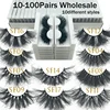 Mikiwi Wholesale 3d Mink Eyelashes Fluffy Reusable Soft Fluffy Messy Handmade Fluffy mink lashes bulk 1
