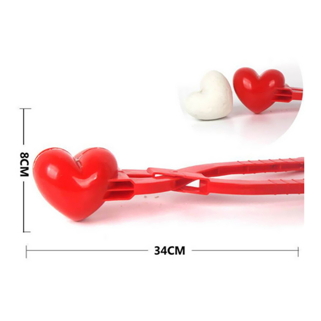 Snowman Duck Dinosaur Snowball Maker Clip Tool Winter Snow Sand Mold Clip Tongs Outdoor Funny Snowball Fight Sports Toys