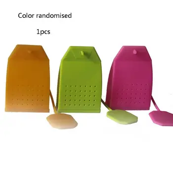 

Bag Style Tea Maker Silicone Tea Strainer Herbal Spice Infuser Filter Diffuser Kitchen Coffee Tea Tools