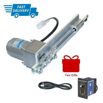 

DIY 110/220V AC Reciprocating Linear Actuator Stroke 100mm/4inch + AC Speed Controller Kits for Squirt Spraying Pellet Mechanism