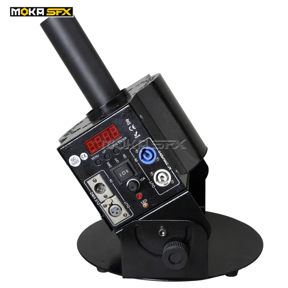 Led CO2 струйная машина RGB 18*3 Вт Spary 8-10 метров Led Disco CO2 противотуманная машина с DMX 512 control/MK-C18