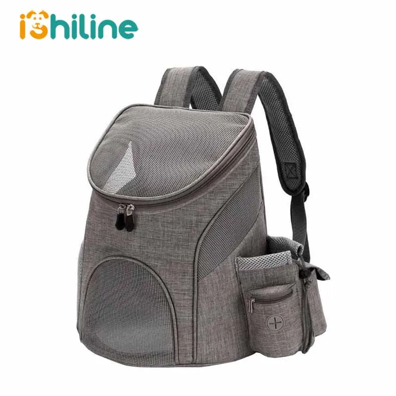 Переносная Сетчатая Сумка для собак, дышащий рюкзак для собак, Большая вместительная переносная сумка для кошек, переносная переноска для путешествий на открытом воздухе