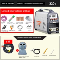 Portable Tig Welder 220V Power WS-200A 250A Pulse Tig Arc 2 In 1 Professional Tig Argon Gas Welding Tig Welding Machine 2