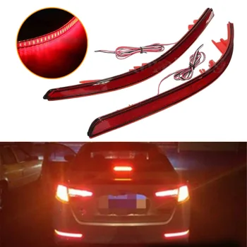 

2x Rear LED Bumper Reflector Brake Running Light For Kia K5 Optima Magentis Super Bright LED Module