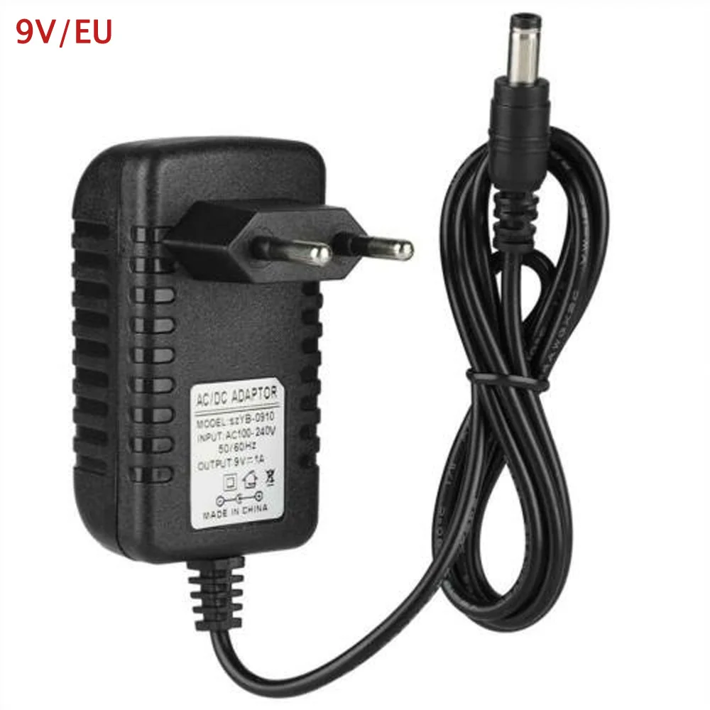 Адаптер питания DC 9 V/12 V/12,6 V/16,8 V/21 V/25,2 V 1A зарядное устройство питания Универсальное переключение ЕС США вилка
