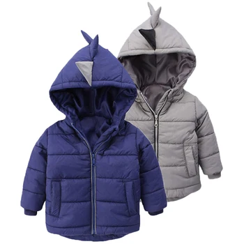 

2019 Winter Baby Boys Jackets For Boys Dinosaur Coat Kids Warm Outerwear Coats For Girls Jacket Children Clothes