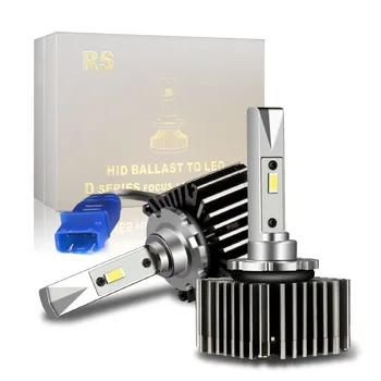 

AILEO Car Headlight bulb Error Free canbus D8S led Plug and play For Ford Mustang GT Fiesta ST3 35W 6000K 12V Upgrade Auto Lamps