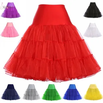 

White Red Women Tutu Tulle Skirt Knee Length Fashion Korean School Performance Faldas 2020 Princess Ballet Dancewear