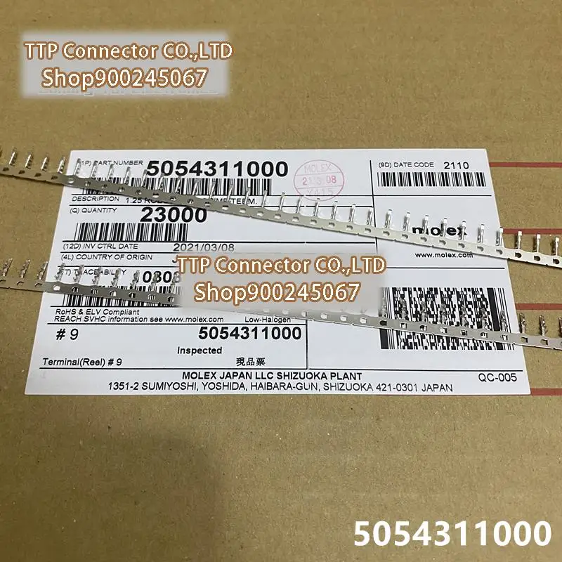 

23000pcs/lot Connector 505431-1000 5054311000 100% New and Origianl
