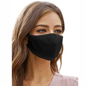 

Mascarilla 5pc Cotton Face Mask Adult Unisex Reusable Outdoors Sunscreen Face Masks Washable Cloth Face Mask Fashion