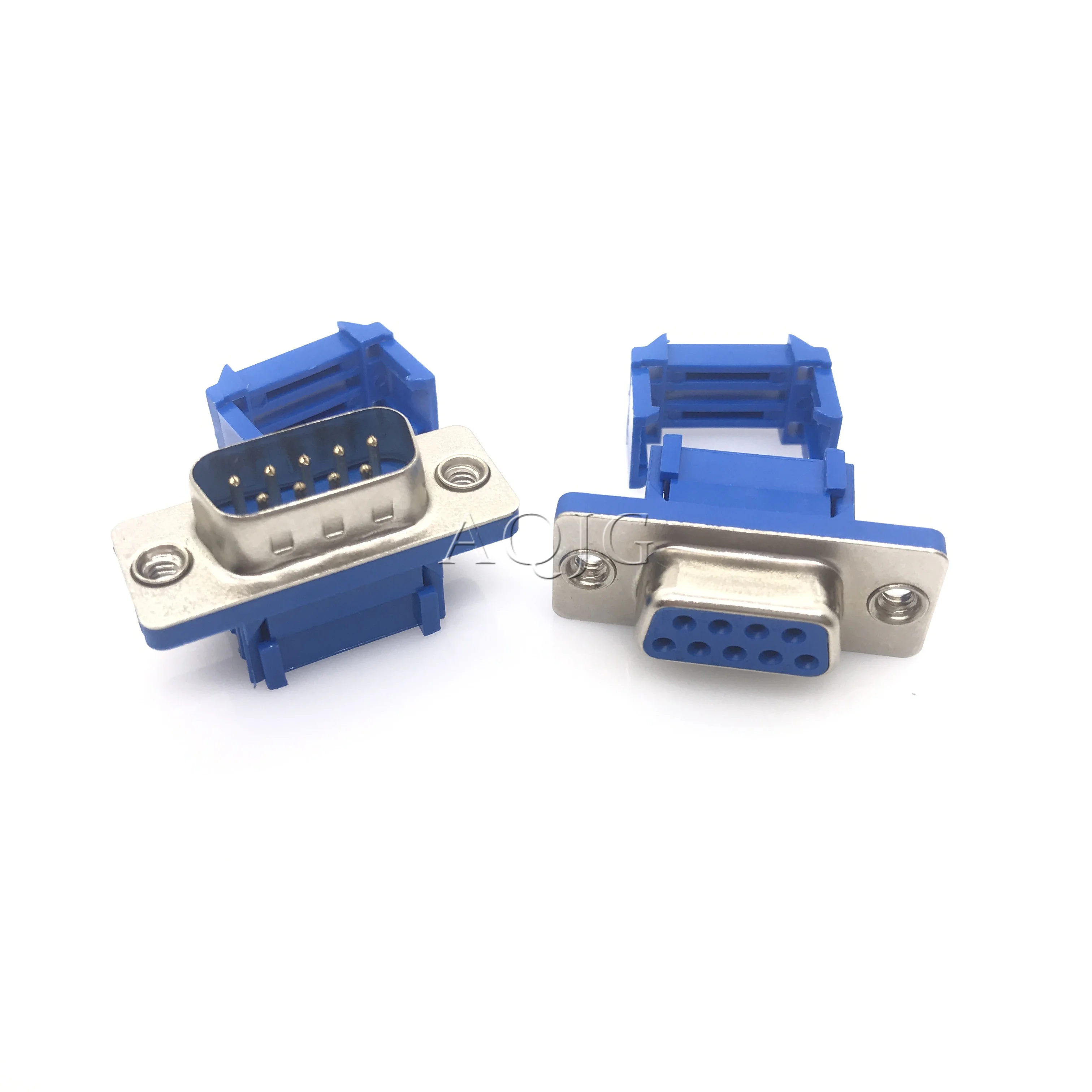 5PCS DIDC9 DB9 feMALE serial port CONNECTOR IDC crimp Type DSub RS232