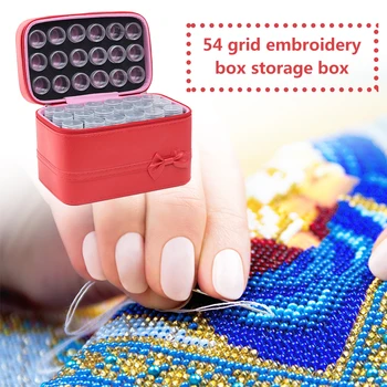 

Diamond Painting Storage Boxes Beads Rhinestones Large Capacity Containers Embroidery Tools for Painting Supplies