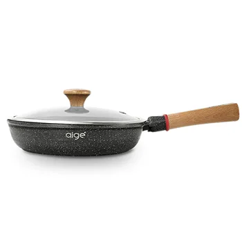 

Household Maifan Stone Pan Frying Pan Special Pancake Pan Fried Egg Artifact Vibrato Breakfast No Oil Fume Wok