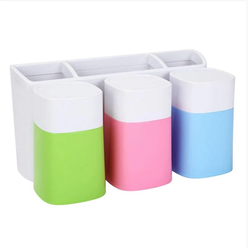 Toothbrush Holder Wall Mounted for Bathroom Storage Organizer