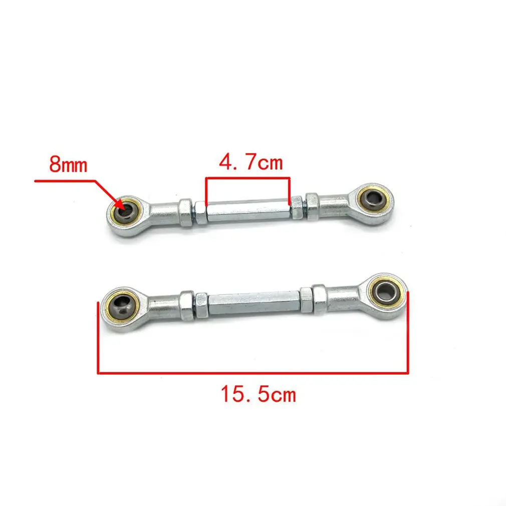 Универсальный настоящий демпфер Tie Rod 2 шт. полый шаровой рычаг подвески для Радиоуправляемая машинка прочный пульт дистанционного управления игрушки аксессуары
