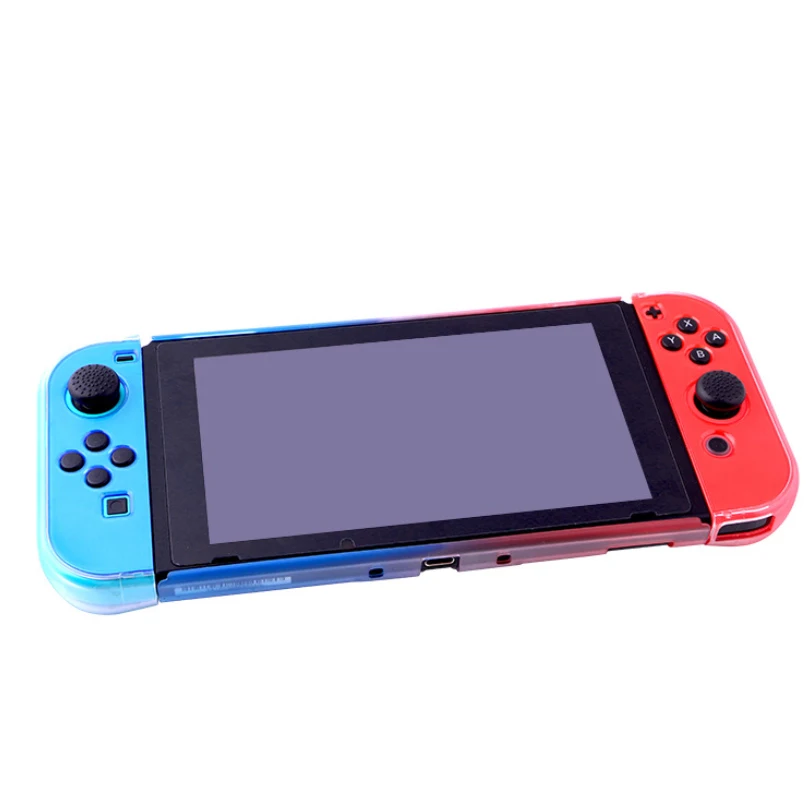 Joy-con Тонкий тонкий защитный прозрачный жесткий чехол Крышка противоскользящая оболочка 3 Тип детали разделены для переключателя nand(прямая стыковка
