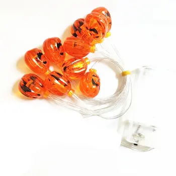 

Halloween 12 Led String Light Pumpkin Light Halloween Hanging Lights Decor Home Party Festival Decor Night Light