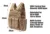 6094 Тактический Жилет Molle 900D Нейлон Бронежилет Охотничья Пластина Перевозчик Airsoft 094K M4 Чехол Боевое Снаряжение Multicam