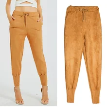 *#Best Price Fashion Flannel Lace Up Pants for Woman Clothes High Quality Solid Plus Size Sweatpants High Waist Trousers Fall 2019 Sale Items *#Best Price Fashion Flannel Lace Up Pants for Woman Clothes High Quality Solid Plus Size Sweatpants High Waist Trousers Fall 2019 Sale Items