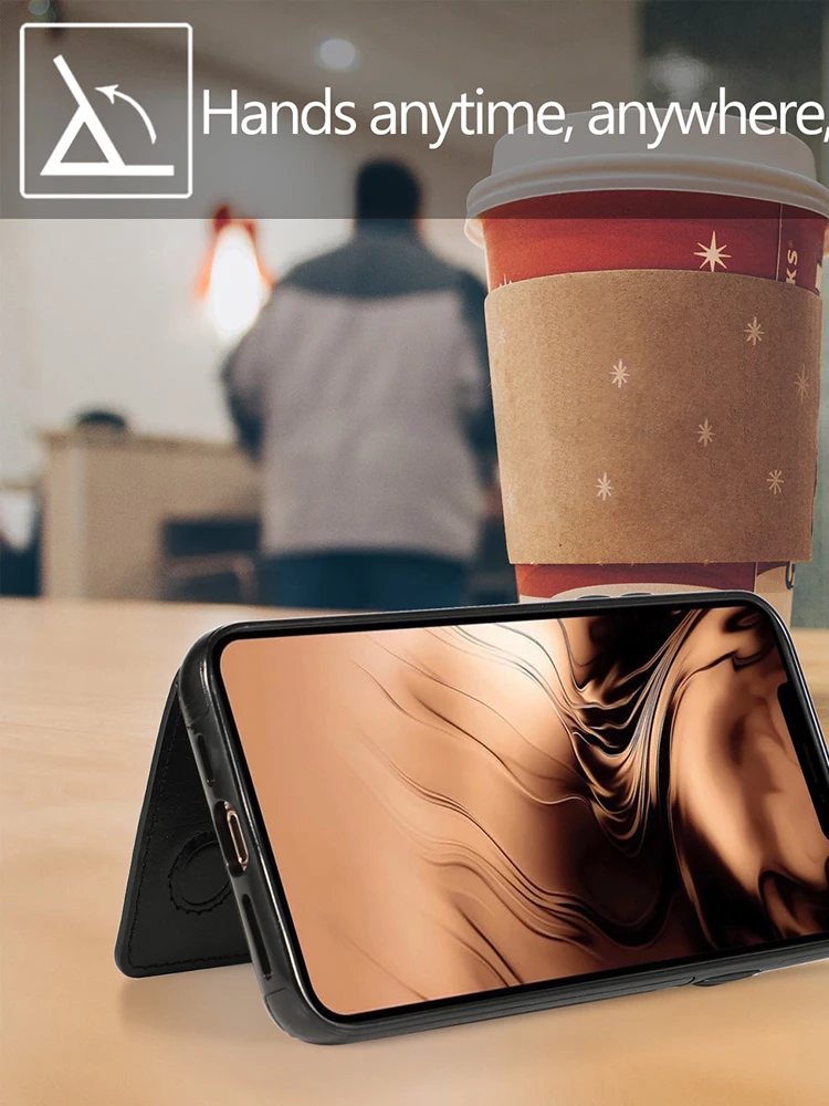 Ретро Чехол из искусственной кожи чехол для iPhone 11 pro с отделениями для карт чехол для телефона мягкий силиконовый чехол для iPhone 11 pro max