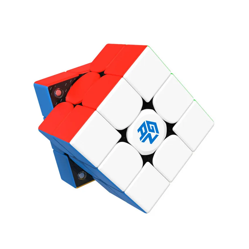Ган 356 X S магнитный gan356x S Magic Скорость Профессиональный Кубик Рубика от 3x3, Cubo Magico обмен магниты головоломки черный Stickerless - Цвет: stickerles