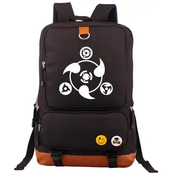 

High Quality Anime Naruto Uzumaki Printing Canvas Mochila Feminina Travel Military Bag School Bags for Teenagers Laptop Backpack