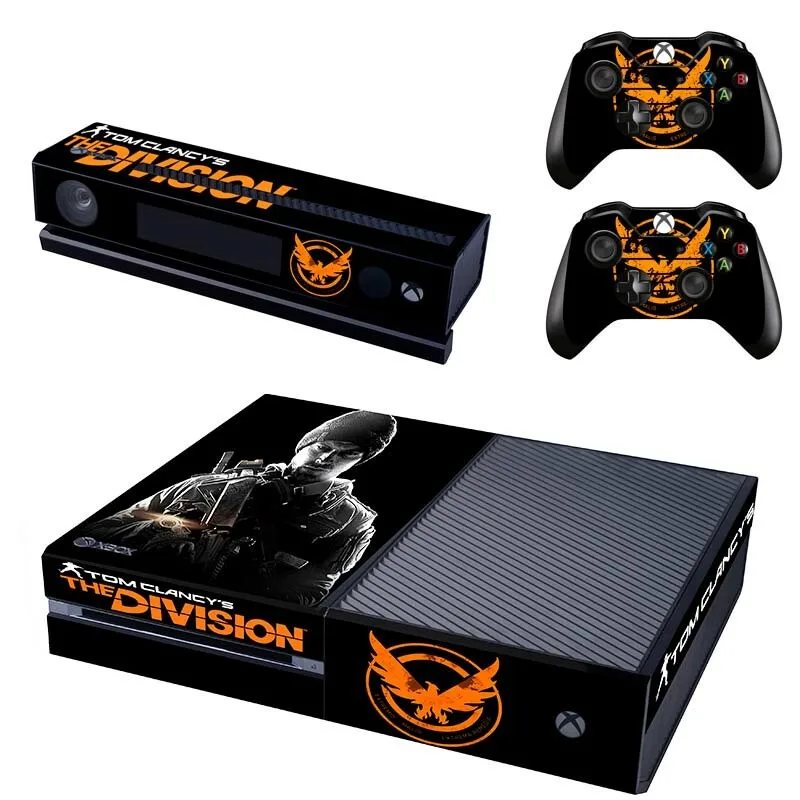 The Division 2 наклейка на кожу полное покрытие для Xbox One консоли и Kinect и 2 контроллеров для Xbox One Skins sticker s