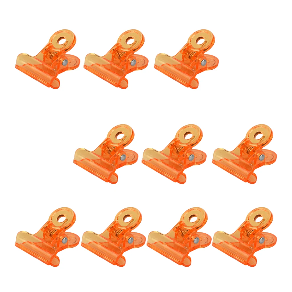 10pcs Acrylic Nail Polish Remover Clips, 10 Pieces Reusable Toenail and Finger Gel Nail Polish Remover Clips for Home Salon Use