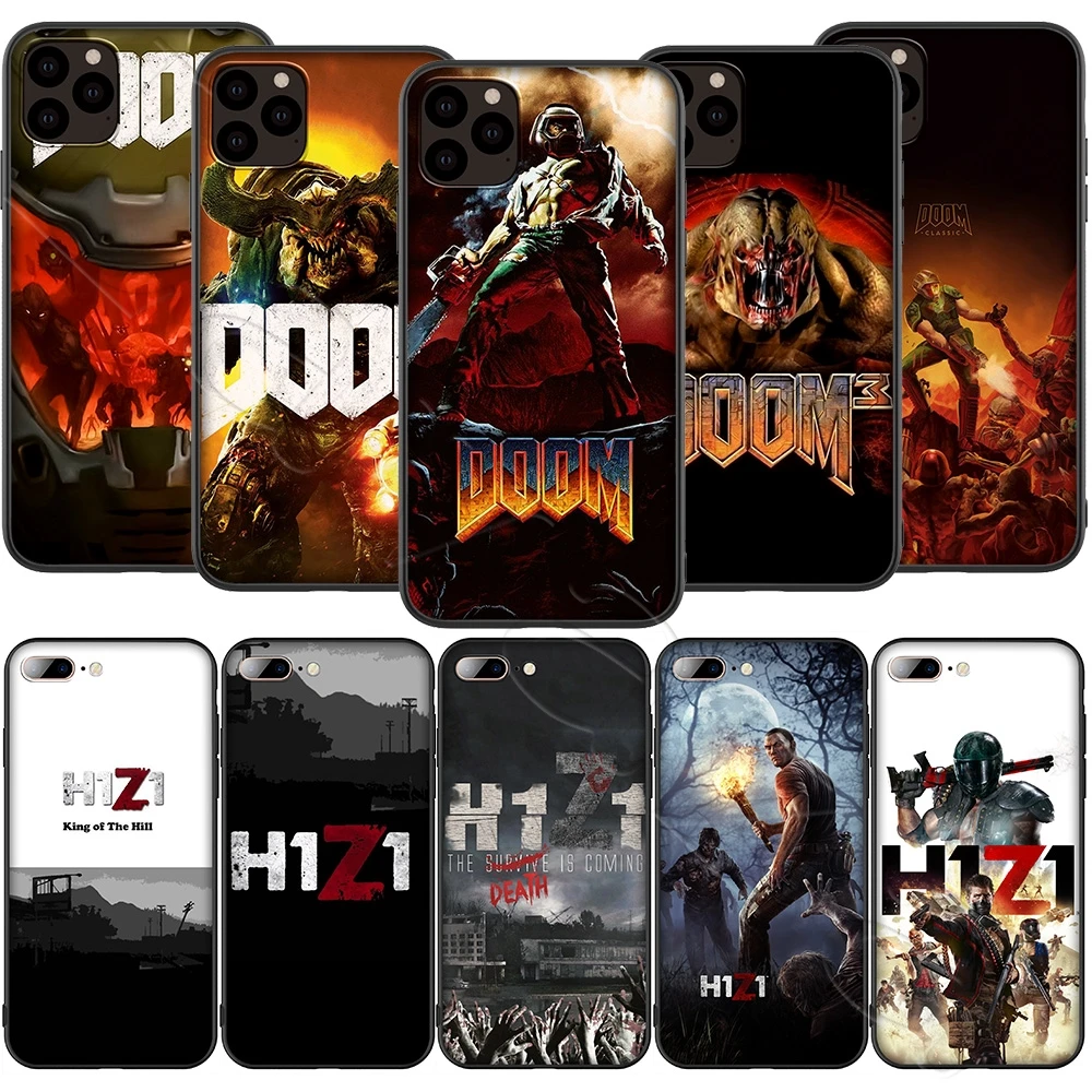 Lavaza Doom H1Z1 Stalker Silicone Soft Case for iPhone XS Max XR X 8 7 6 6S Plus 5 5S SE | Мобильные телефоны и