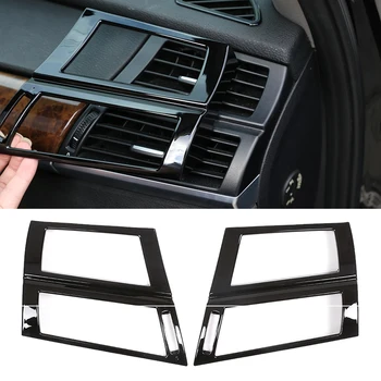 

Outlet A/C Air Outlet Trim Cover Frame Trim Gloss Black Plastic Accessory Parts