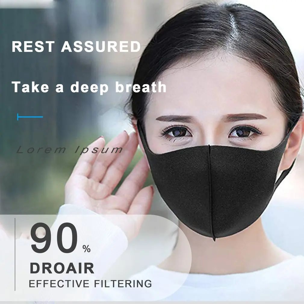 

Star Sponge Mask Safe Anti-Spit Mask Warm Dust-Proof Anti-Smoke Breathable