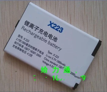

X223 cell phone battery For PHILIPS X703 K700 K600 F511 X503 F322 X223 A20VDP/3ZP X332 with phone stander for gift