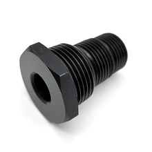

Automotive Threaded Oil Filter Adapter Aluminum 1/2-28 to 3/4-16,13/16-16,3/4 NPT